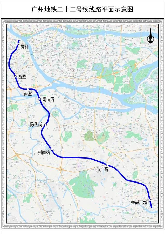 广州地铁22号线进展顺利，未来交通出行更便捷，最新消息揭秘