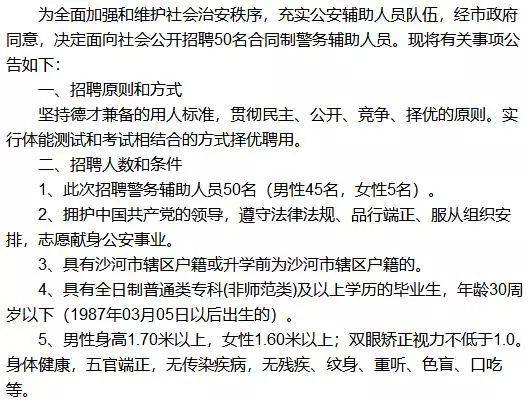 沙河市最新招聘信息网，求职招聘一站式新天地